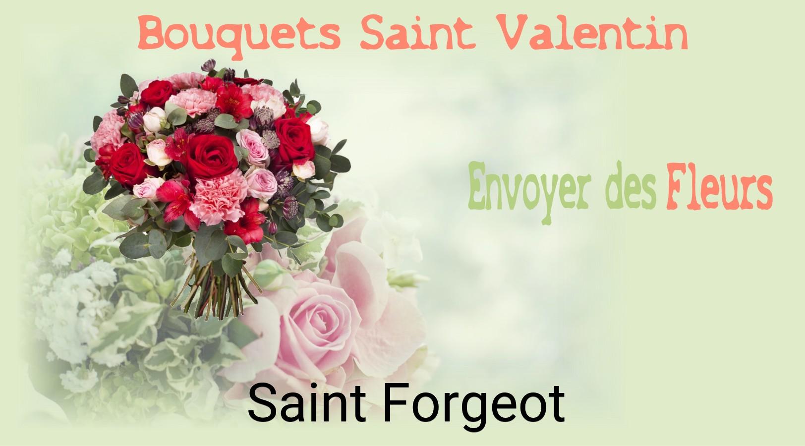 Roses de Saint-Valentin livrées à Saint-Forgeot